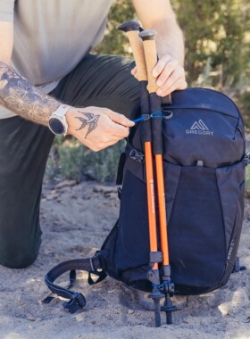 GREGORY 格里高利 KIRO激麓 户外双肩包轻便透气短途登山包日常