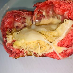 麻薯原味肉松脆肠芝士欧包早餐代餐加餐面包李时珍欧包