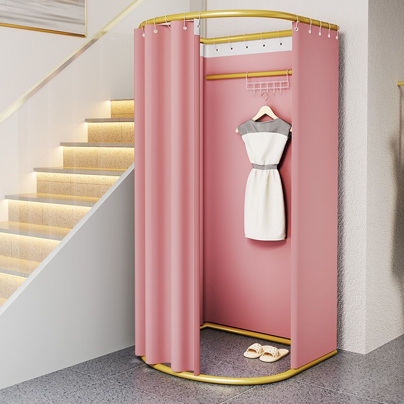 服装店展示架简易试衣间门帘便携