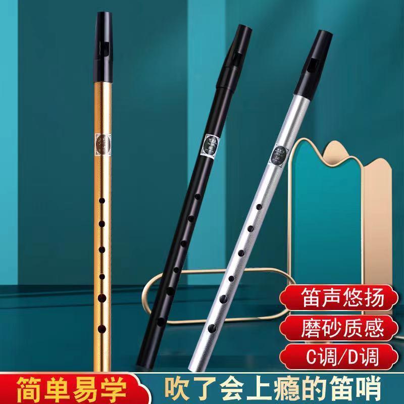 爱尔兰哨笛专业竖吹笛子6孔直笛初学者成人专业级演奏乐器课堂用