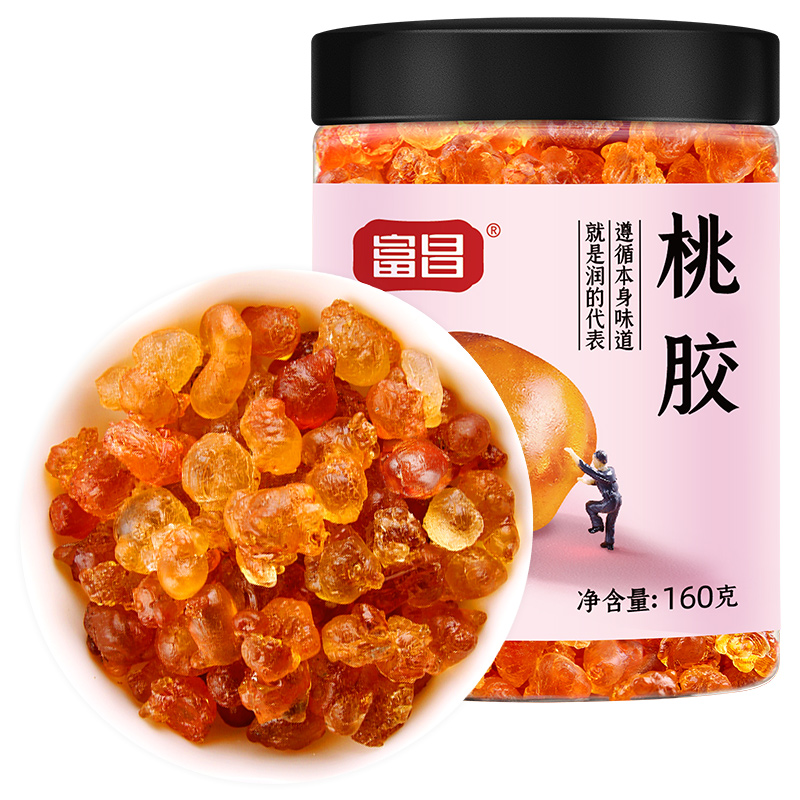 富昌桃胶160g/罐旗舰店正品