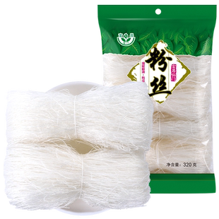 富昌粉丝米线干货320g*2米线花甲扇贝蒜蓉方便细粉丝米粉山东特产