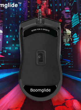 Booglide钢化玻璃鼠标脚贴适用雷蛇毒蝰迷你 Viper mini玻璃足垫