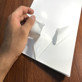 易碎纸标签封条贴纸A4不干胶打印纸喷墨激光打印防水保日期贴纸