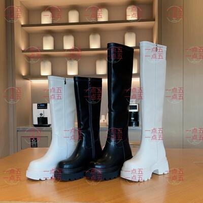 【鹦鹉梨推荐】一点五隐形增高16-10CM女士长短靴经典百搭时装靴