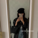 fever同款~报童帽纯羊毛女秋冬帽子贝雷帽显脸小画家帽小头围帽子