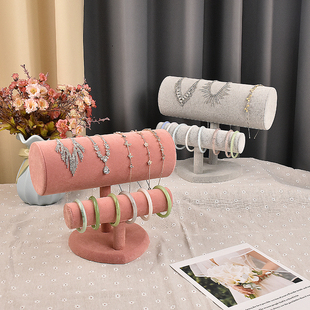 绒布发箍收纳架手镯手表展示架发饰收纳架子首饰多用展示架子桌面