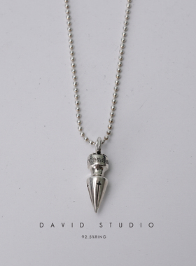 纯旧潮牌网红款做坠项链吊