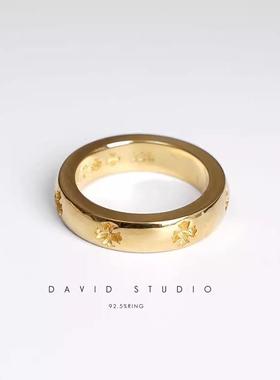 david定制S925纯银元宝十字架