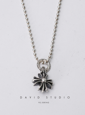 davidstudio十字花韦雪同款吊坠