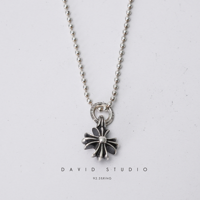 davidstudio十字花韦雪同款吊坠