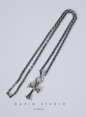davidstudio925纯银机车风项链