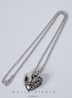 davidstudio925纯银环形吊坠