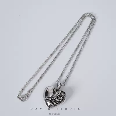 Chrome Hearts Heart Locket Pendant