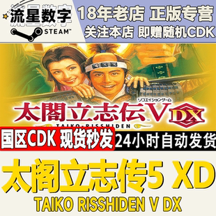 steam 正版 国区key 太阁立志传5 DX 太阁立志传V DX 激活码秒发