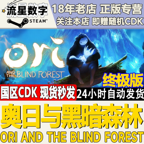 pc正版精灵奥日与黑暗激活码现货