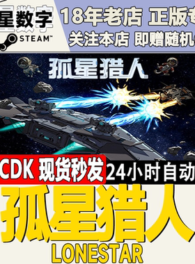Steam正版国区KEY 孤星猎人 LONESTAR 激活码现货秒发