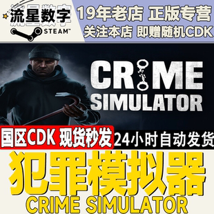 激活碼 Steam正版 CDKEY現(xiàn)貨 Simulator Crime 國(guó)區(qū)KEY 犯罪模擬器