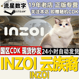 云族裔 Steam正版 國(guó)區(qū)KEY inZOI CDKEY現(xiàn)貨秒發(fā) 激活碼