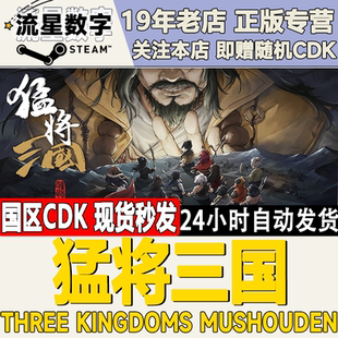 Steam正版国区KEY 猛将三国 黄天改命 激活码CDKE现货