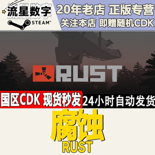 Rust Steam正版 国区KEY 腐蚀 CDKEY现货 激活码