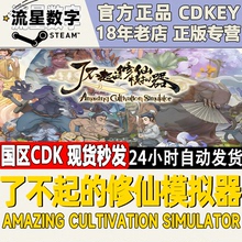 Steam正版 国区key 了不起的修仙模拟器  竹林深处 武当仙踪DLC