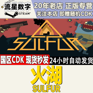 Steam正版国区KEY 火湖  SULFUR 激活码CDKEY现货