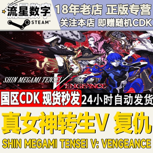 Steam正版国区KEY 真女神转生5Vengeance 真女神转生5复仇 激活码