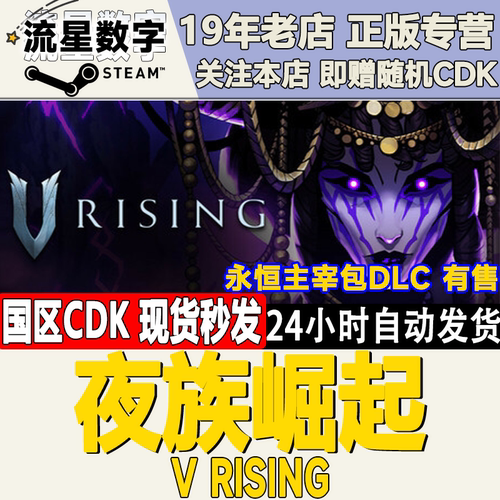 Steam夜族崛起国区KEY现货