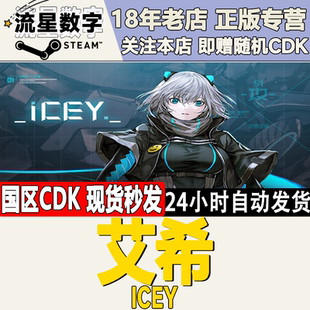 Steam正版国区 KEY 艾希 ICEY 激活码现货秒发 动漫 砍杀 横屏 2D
