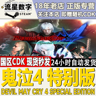 Devil May Cry Steam国区正版 Special 鬼泣4特别版 Edition Key