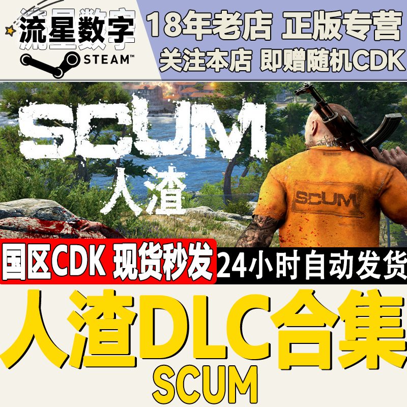 Steam人渣scum国区KEY