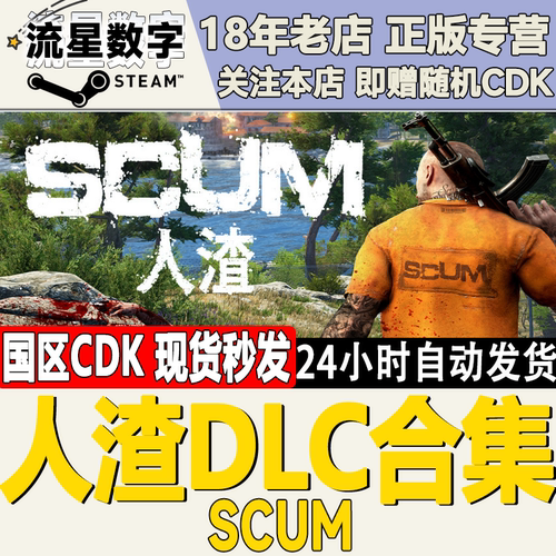Steam人渣scum国区KEY