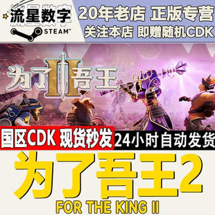 For The King Steam正版 激活码 为了吾王2 CDKEY现货 国区KEY