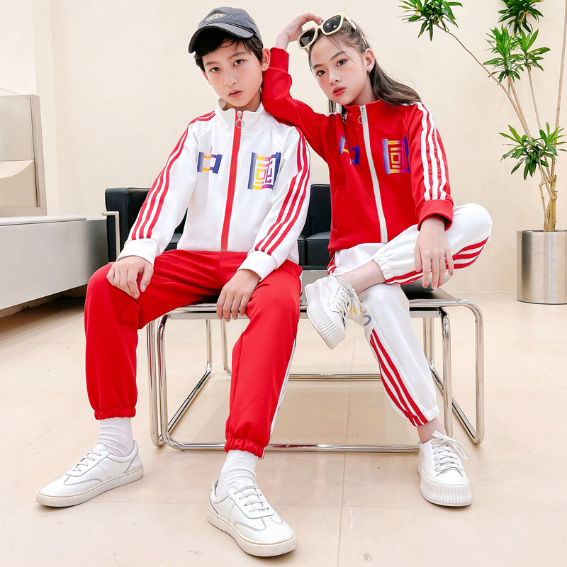 校服运动套装小学生校服时尚