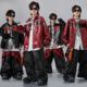 街舞潮服儿童hiphop演出服男童嘻哈潮酷皮衣套装 女童爵士潮牌外套