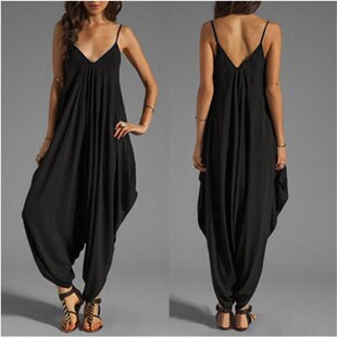 Sleeveless Playsuit Jumpsuit Jumpsuits Size 5XL Plus Baggy
