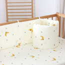 婴儿床围栏床围软包防撞a类纯棉一片式拼接床床围软包可拆洗定制