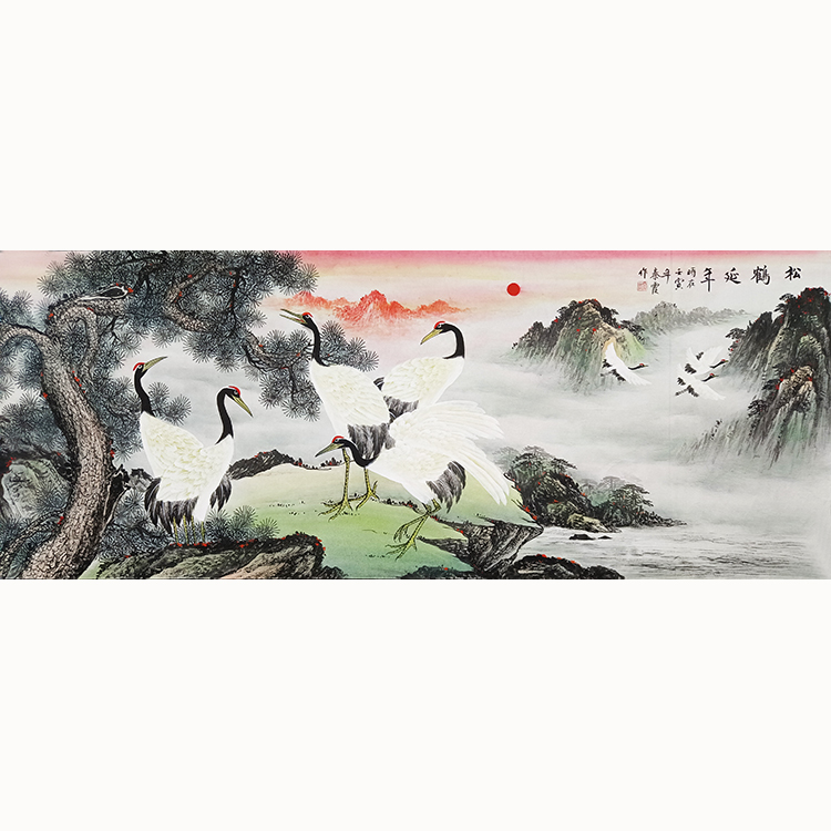 秦霞;中国工笔画协会会员,山东画院高级画师作品拍卖