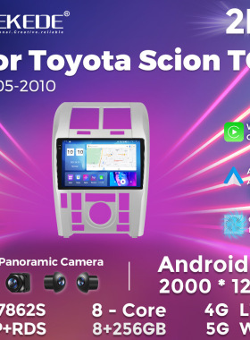 适用于Toyota Scion TC 2005-2010丰田 9寸安卓汽车导航仪carplay