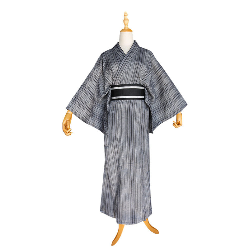 和服男款 武士和服 日本和服正装男士和服浴衣套装图片