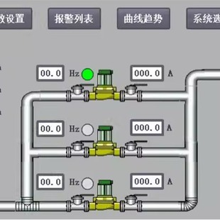 西门子1200PLC恒压供水系统PLC程序（3-3泵）全变频控制 博图编写