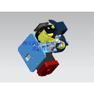 3D打印机喷头step模型三维3D图纸设计参考资料【738】工