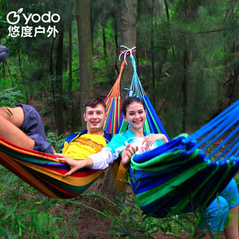 悠度（YODO）悠度户外防侧翻吊床秋千单双人室内家用成人儿童睡觉