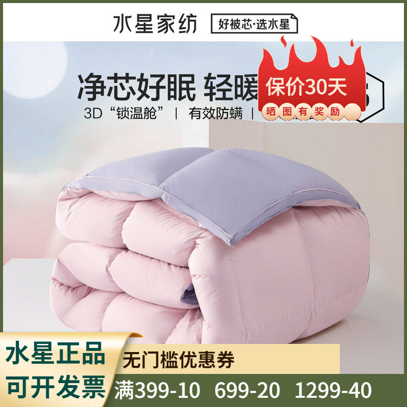 秋冬保暖羽绒被鸭绒被