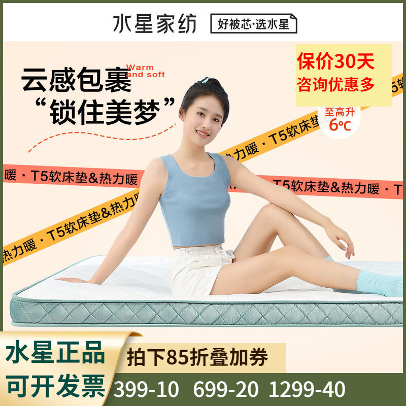 床褥子单双人床垫水星家纺