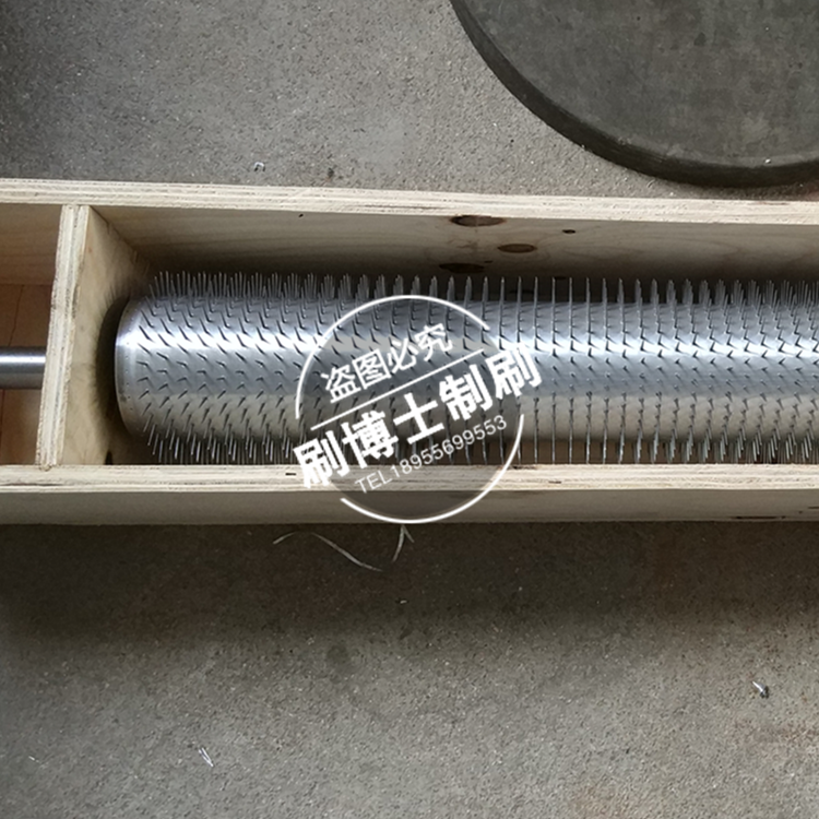 吹膜机针刺辊 带钉滚筒 包装膜打孔辊 钢刺辊开松机带刺的棍针滚