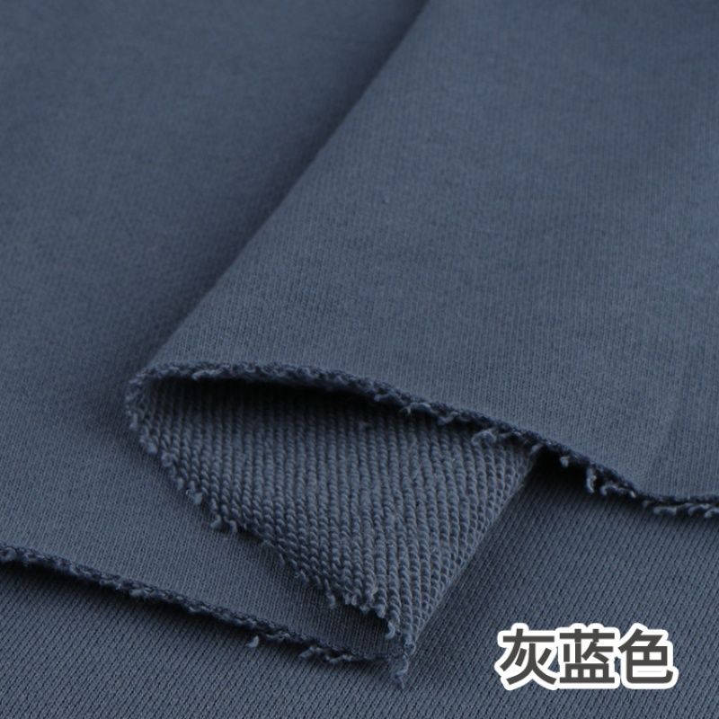 純棉布料純棉加厚大衛(wèi)衣毛圈布料秋冬運(yùn)動(dòng)休閑裝針織大魚鱗面料