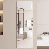 亚克力软镜子全身镜家用贴墙自粘女生卧室全身穿衣镜衣柜试衣镜子