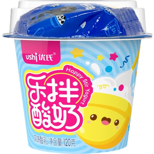 优氏乐拌酸奶奥利奥饼干碎学生酸奶搅拌酸奶
